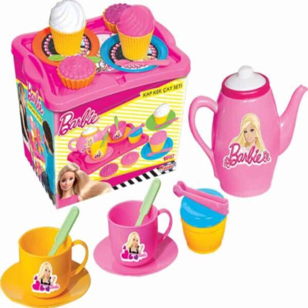 BARBIE CUP CAKE TEA SET Le3ab Store