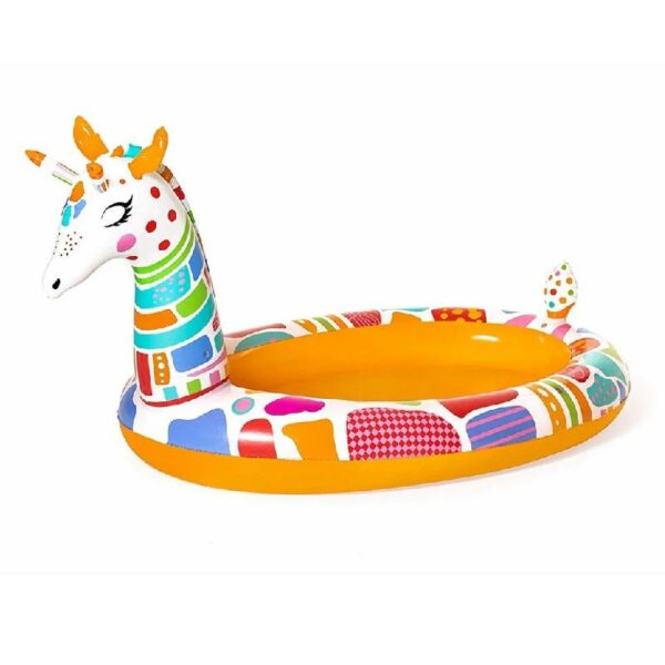 Bestway's Groovy Giraffe Sprayer Pool (266cm x 157cm x 127cm)