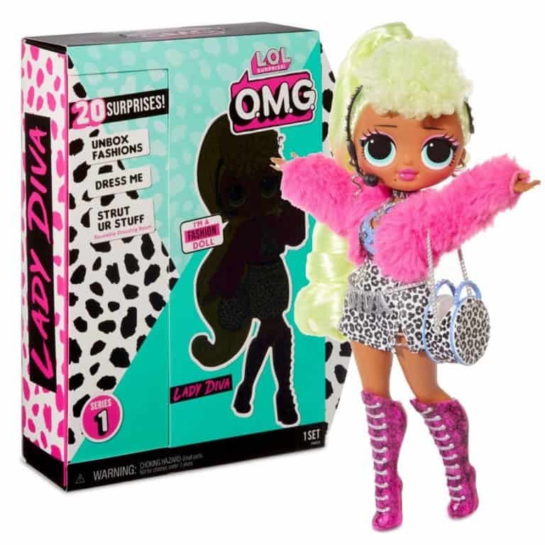 L.O.L. Surprise! O.M.G. Lady Diva Fashion Doll With 20 Surprises ...