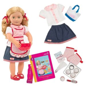 our generation jenny baker doll with storybook