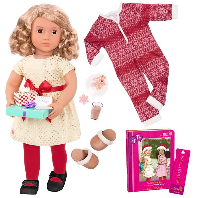 our generation christmas doll noelle