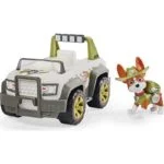 Paw Patrol, Tracker's Jungle Cruiser Vehicle With Collectible Figure, For Kids  Aged 3 And Up