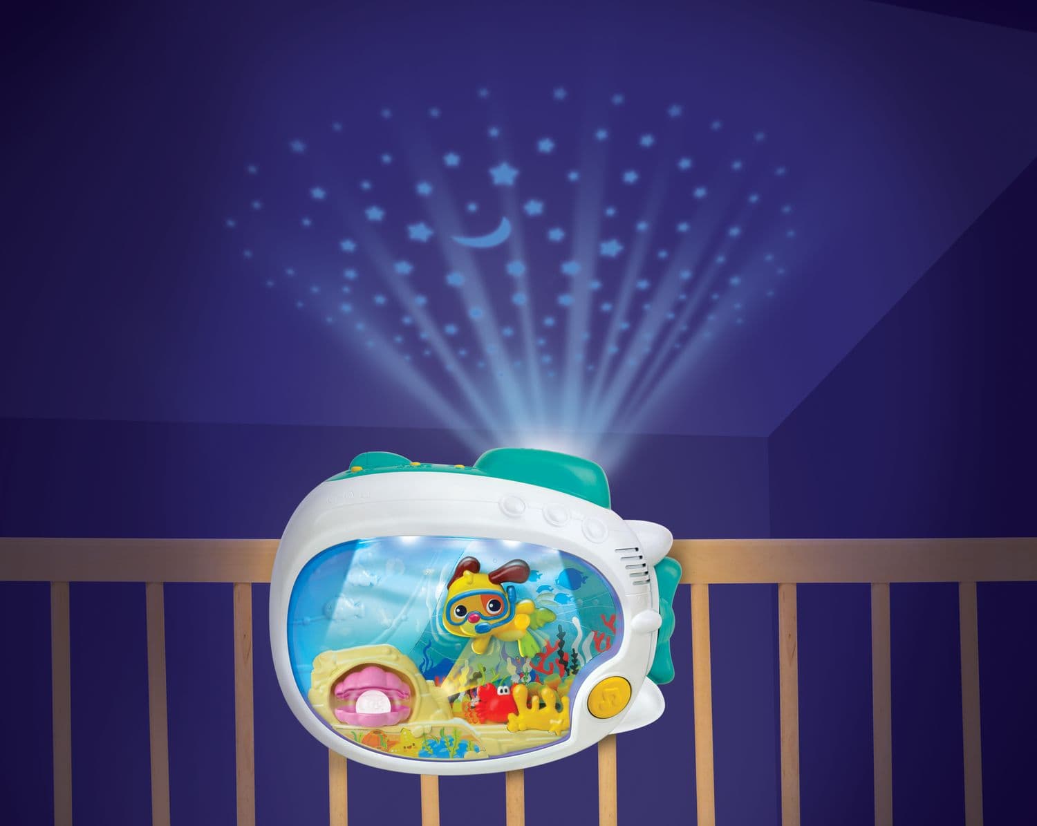 Baby Einstein Aquarium-Bedtime Lullaby Music Soothing Bed Crib
