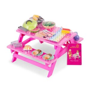 Our Generation Picnic Table Accessory Set