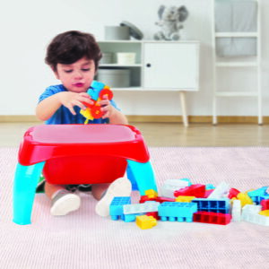 Activity Table with 30 Pcs JumboBlocks 5298 Dolu