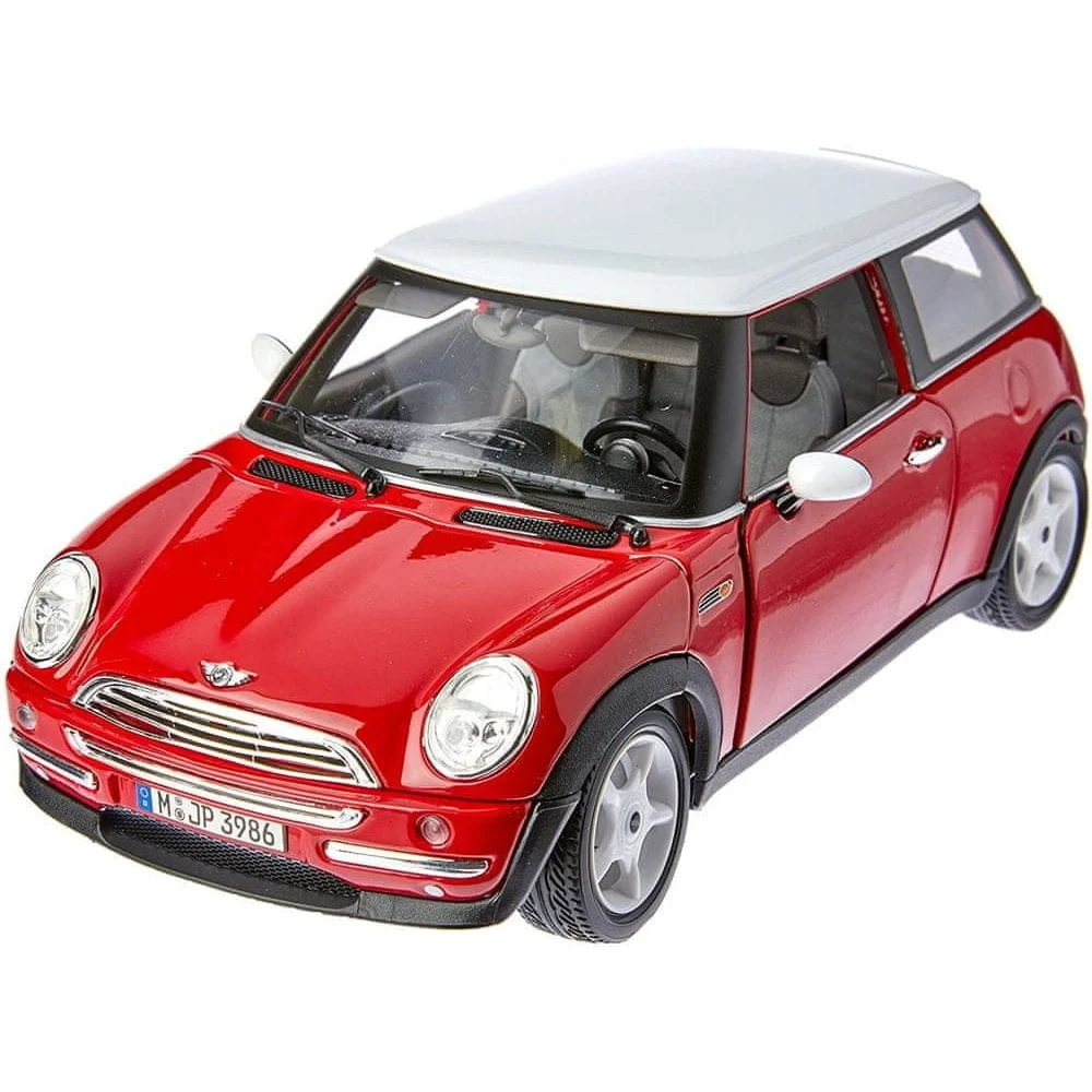 1 miniature car including: 1 MINI COOPER BURAGO Scale 1/…