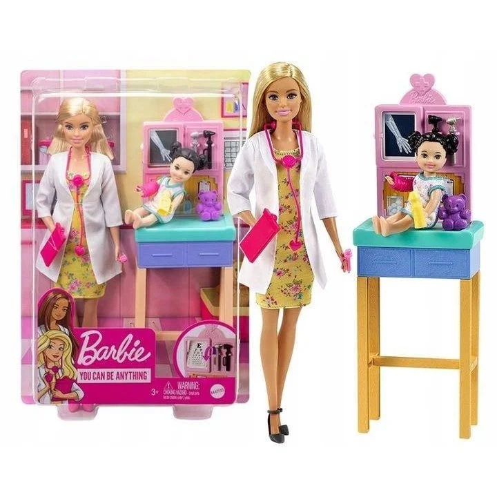 Barbie careers pediatrician discount playset