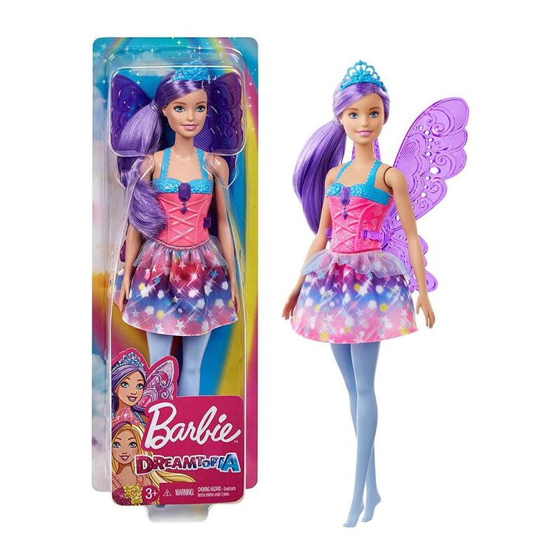 Barbie Dreamtopia Fairy with Purple Hair Doll