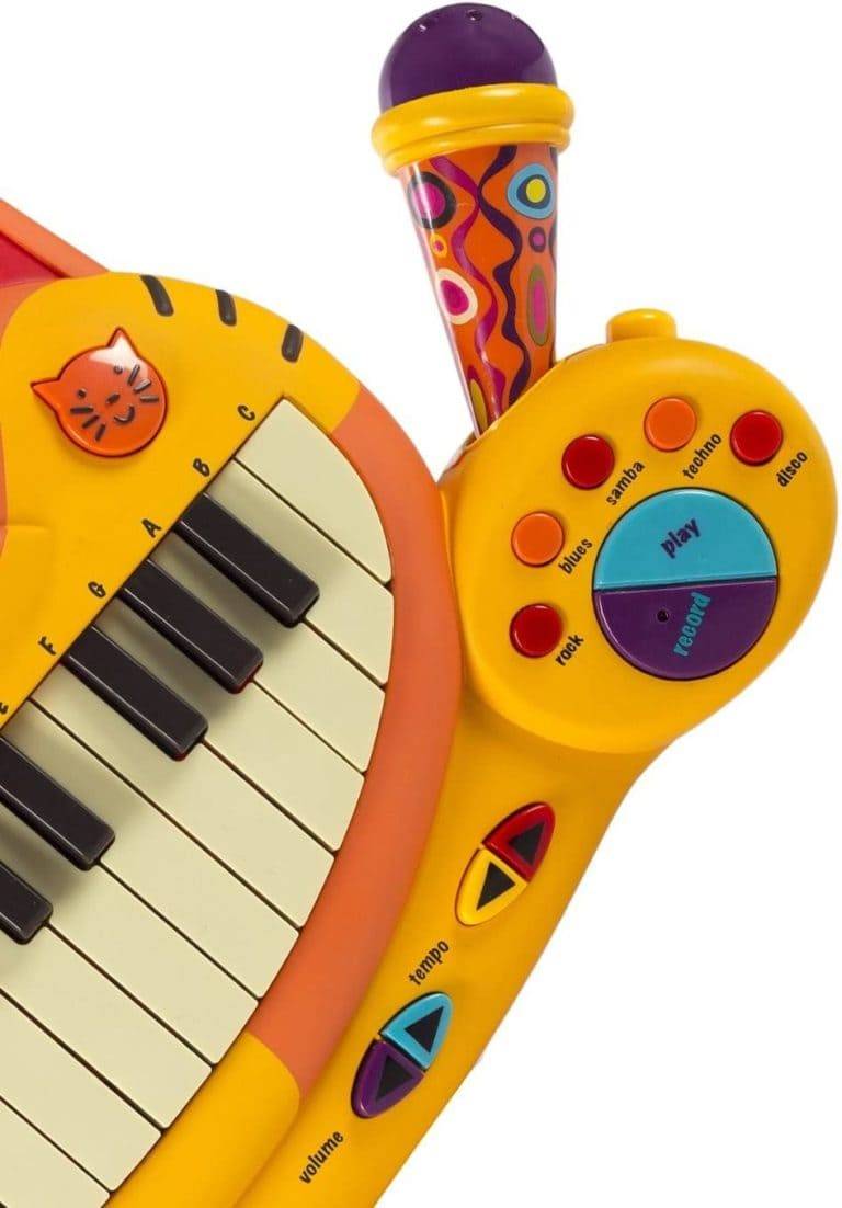 Meowsic Keyboard Cat Piano With Toy Microphone B. Toys