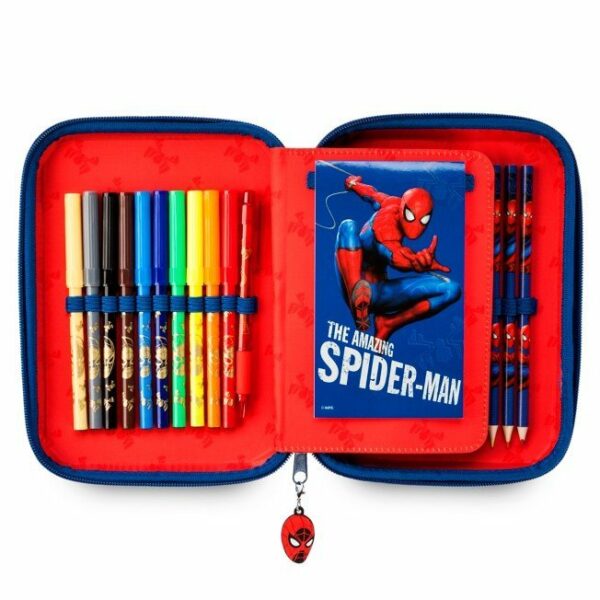 spider man zip up stationery kit 2 Le3ab Store