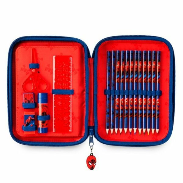 spider man zip up stationery kit 3 Le3ab Store