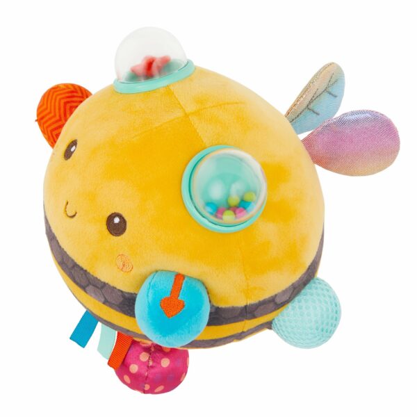 Fuzzy Buzzy Bee Sensory Plush Toy B.Toys 4 Le3ab Store