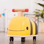 Boom Boom, Wooden Bee Ride-On, B. Toy