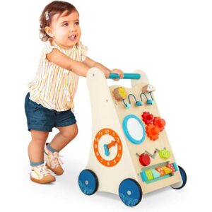 Little Learning Steps - Wooden Activity Walker, B. Toy