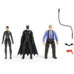 DC Comics The Batman 3-Pack with Exclusive 4” Batman Selina Kyle, The Penguin Action Figures