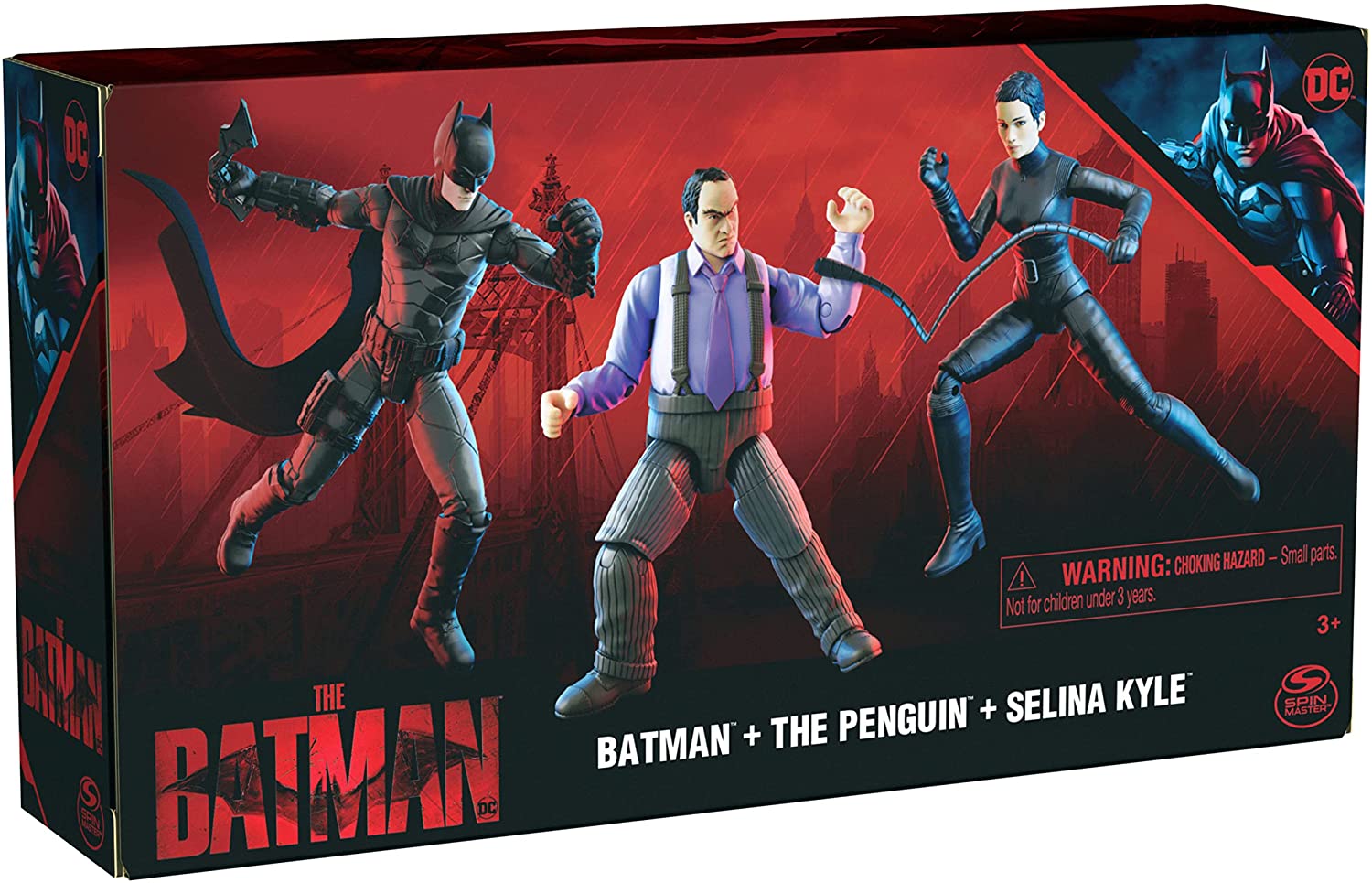 dc comics Action Figure da 10 cm in Autentico Look cinematografico 3  Accessori, Wingsuit Batman The Penguin o Selina Kyle, Diverse Varianti,  6060654 - DC Comics - TV & Movies - Giocattoli