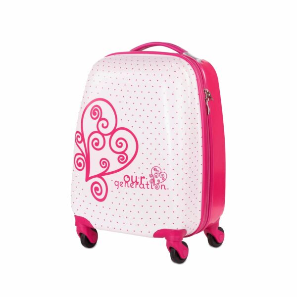 Carry-On Dreaming Rolling Luggage for Kids Our Generation