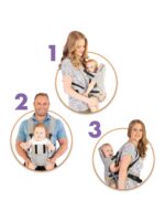 Baby Carrier 3-Way Facing Ergonomic Oxford Dream Baby