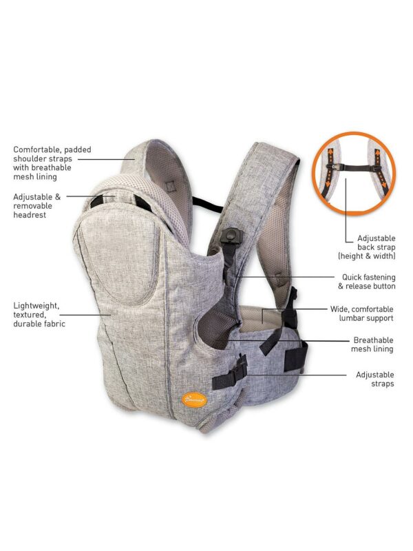 Baby Carrier 3 Way Facing Ergonomic Oxford Dream Baby 5 Le3ab Store