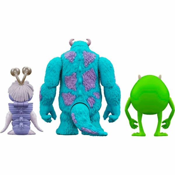 Mattel Disney and Pixar Monsters Inc Storyteller 3 Action Figure Pack Sulley Mike Boo 5 Le3ab Store