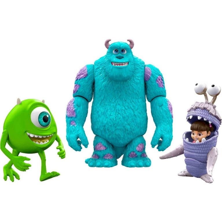 Mattel Disney And Pixar Monsters, Inc Storyteller 3 Action Figure Pack ...