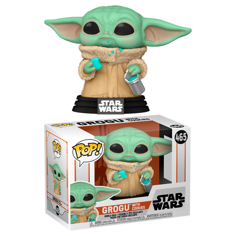 GROGU WITH COOKIES STAR WARS FUNKO POP #465 – itluxecomics.com