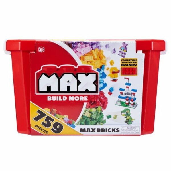 Zuru Max Build More Construction 759 Bricks لعب ستور