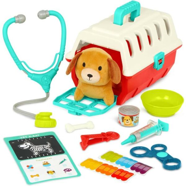 Battat Mini Vet Playset - 11 Pc