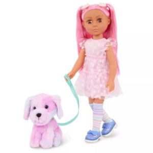 Glitter Girls – 14-inch Fashion Doll & Pup, Cara & Sprinkles