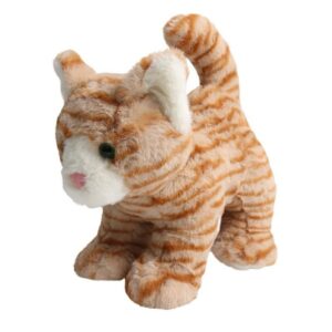 Wild Planet Plush Soft Orange Tabby Kitten