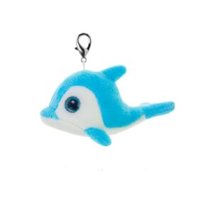 Wild Planet Plush Soft – Clip On Orbys Dolphin