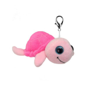 Wild Planet Plush Soft – Clip On Orbys Pink Turtle