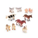 Terra Farm Animals In A Tube 10 Pieces