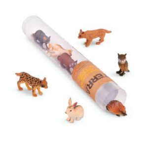 Terra Forest Animals In A Tube - 8 Pieces