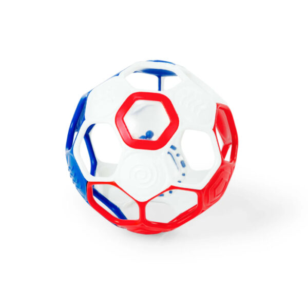 Bright Starts Rattle Ball – Red, White & Blue