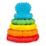 Baby Einstein Stack & Teethe Multi-Textured Teether Toy