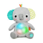 Bright Starts Hug-A-Bye Musical And Light Up Elephant Stuffed Animal