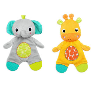 Bright Starts Snuggle & Teethe Plush Teether Toy - Assortment