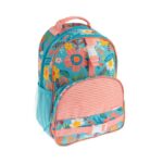 Stephen Joseph All Over Print Backpack- Turquoise Floral