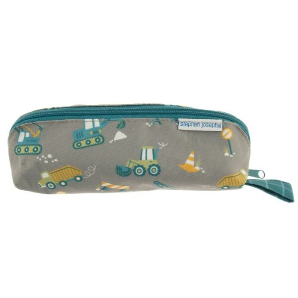 Stephen Joseph All Over Print Pencil Case Construction