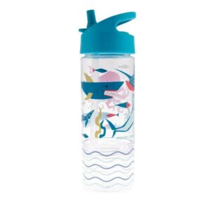 Stephen Joseph Sip And Snack Water Bottle Shark