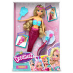 Dreameez Mermaid Doll With Lighting Tail Set 29CM