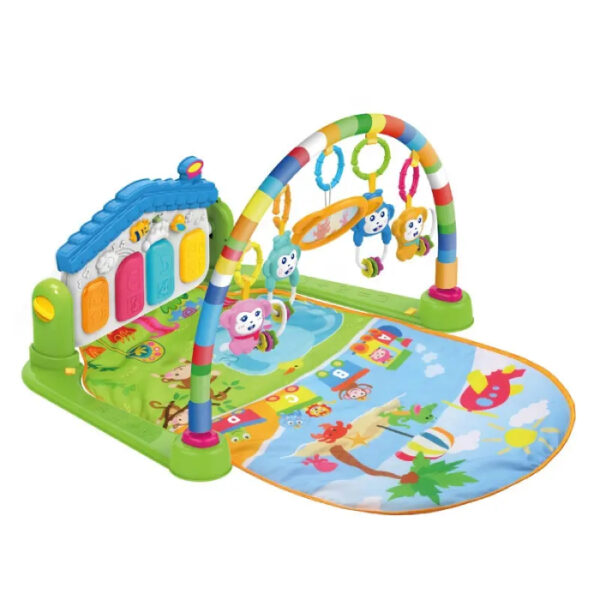 Huanger Activity Play Gym With Light And Music Blue - TG