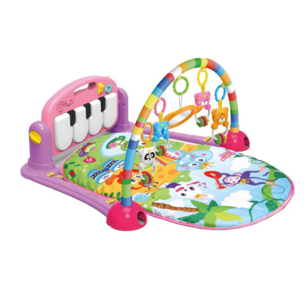 Huanger Activity Play Gym With Light And Music - Purple - TG