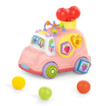 Huanger Puchi Musical Sorting Cartoon Car - TG