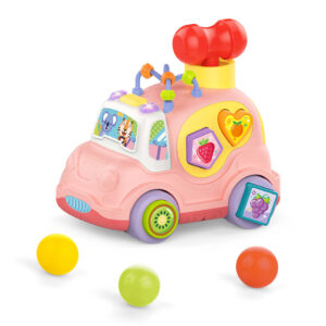 Huanger Puchi Musical Sorting Cartoon Car - TG