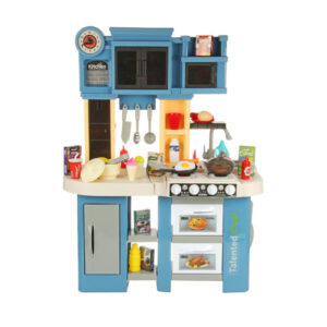 Talented Chef Children's kitchen with Sounds & Lights 79 PCS Blue - TG