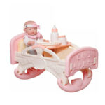 Baby Bed With Doll And Accessories - TG