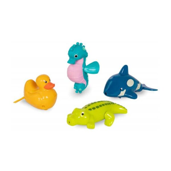 Battat Animals Bath Buddies 4 Pcs