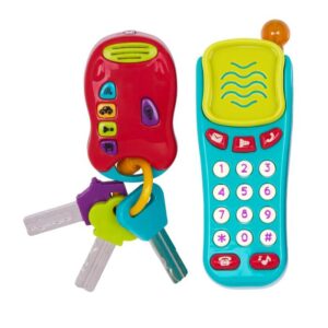 Battat Light & Sound Phone And Keys Set